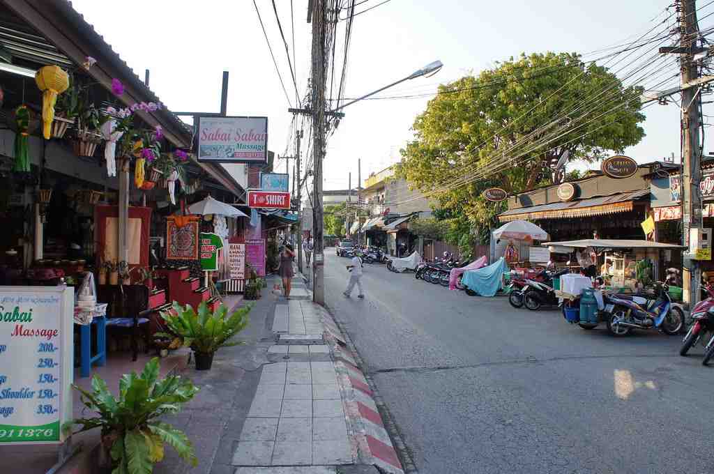 Barstraße Loi Kroh in Chiang Mai